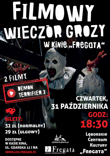 Filmowy wieczór grozy we "Fregacie"