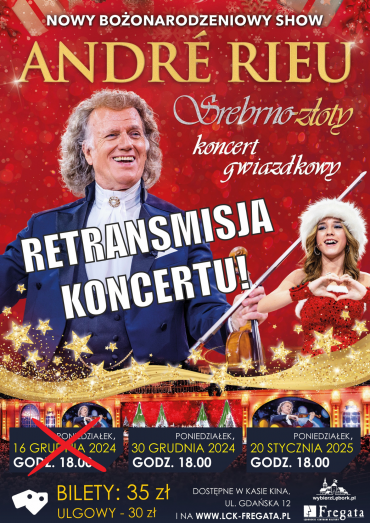 Nowy bożonarodzeniowy show króla walca we "Fregacie"