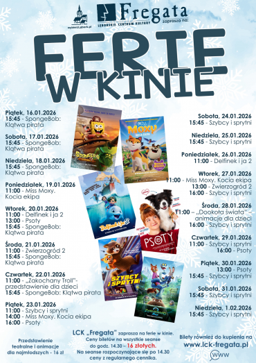 Ferie w Kinie "Fregata"