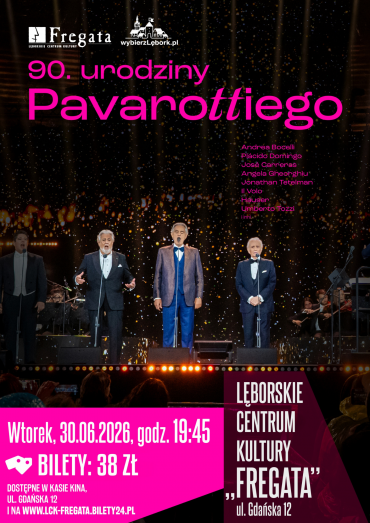 “90. urodziny Pavarottiego” - retransmisja koncertu